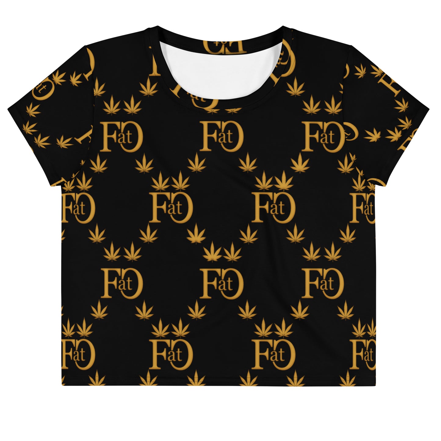 All-Over Print Crop Tee