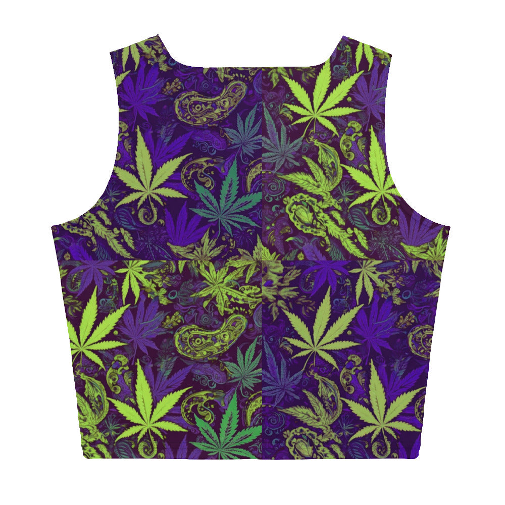 ganja smugglin Crop Top