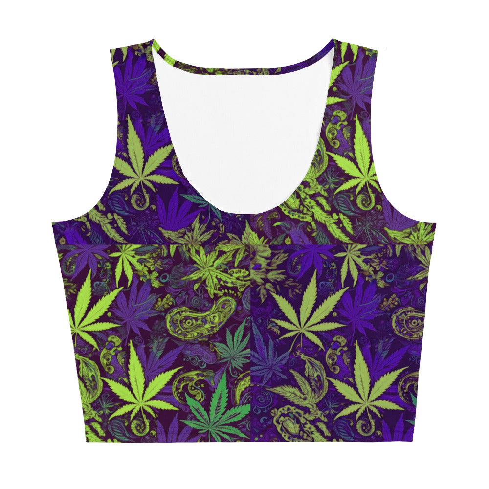 ganja smugglin Crop Top