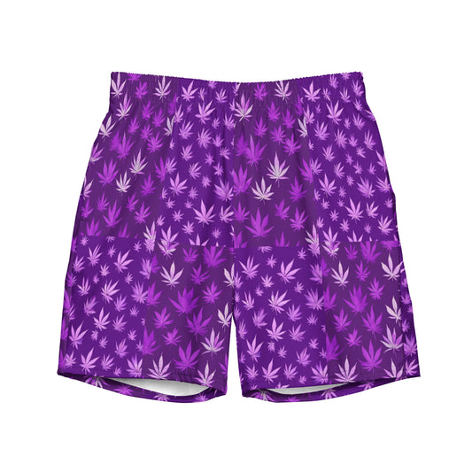 Hey, do your Men's swim trunks, have weed leaves on em?? you must think your cool man