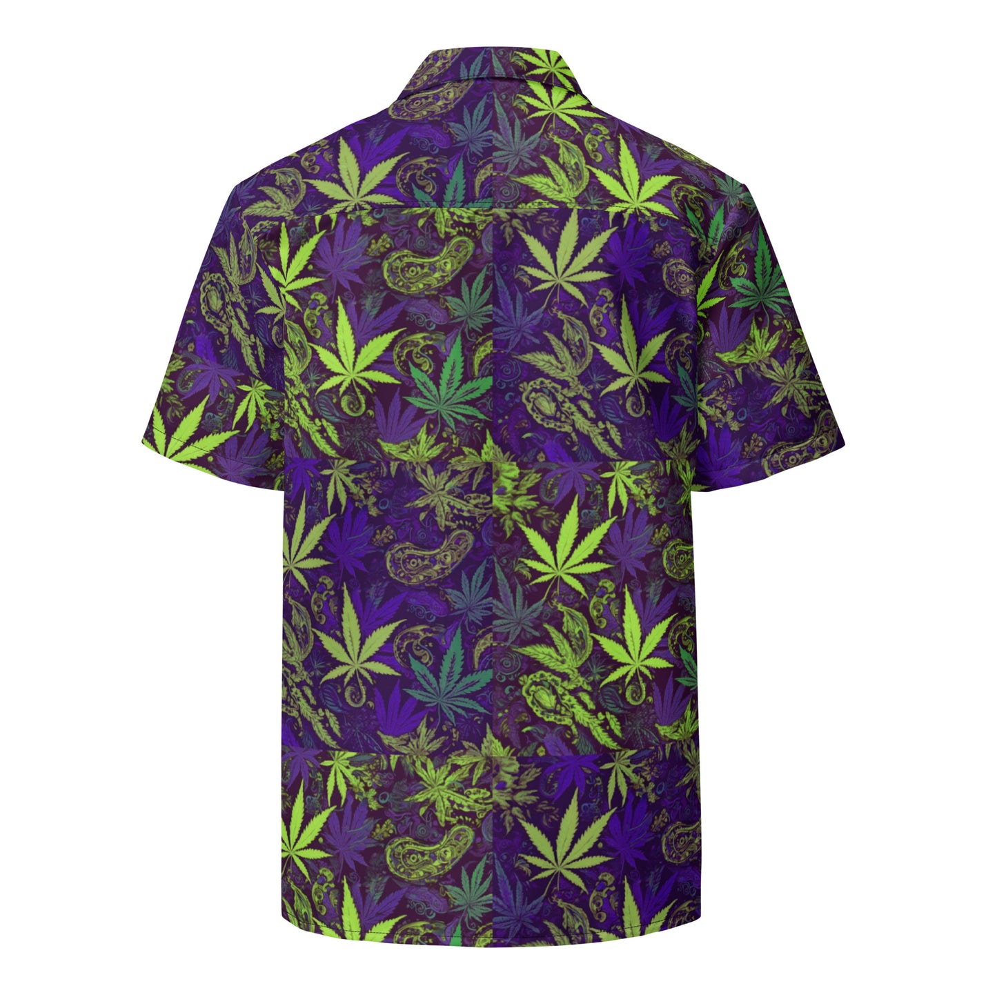 all over print ganja smugglin Unisex button shirt