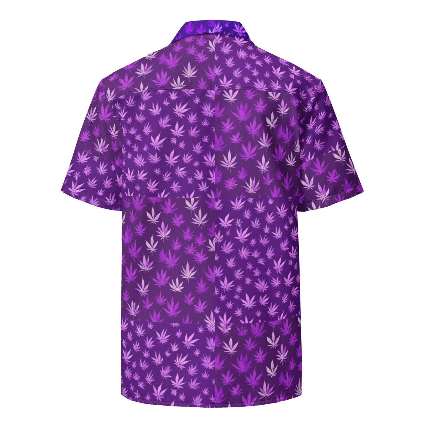 Hey are those weed leaves on your Unisex button shirt