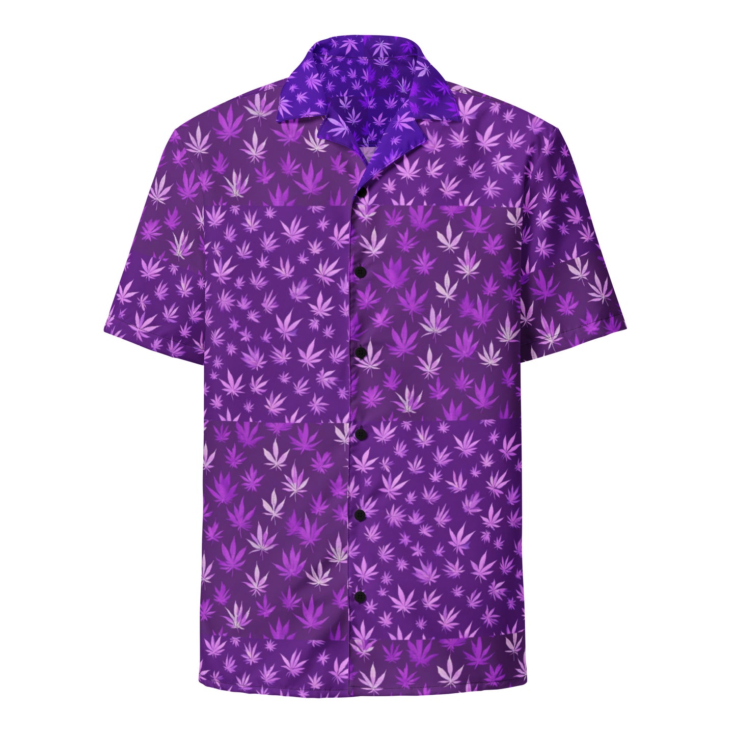 Hey are those weed leaves on your Unisex button shirt