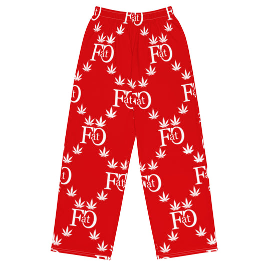 All-over print  these pants match my eyes fucci print unisex wide-leg pants